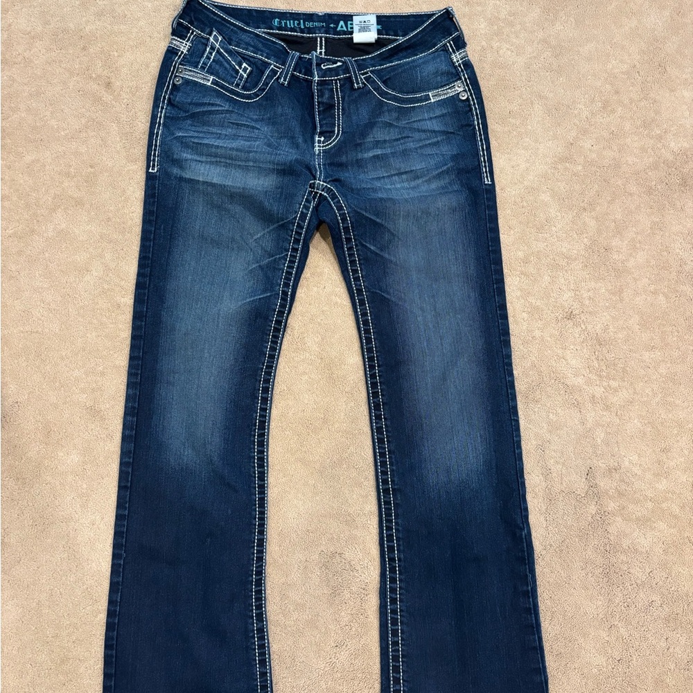 Cruel Girl Women's Blue Jeans